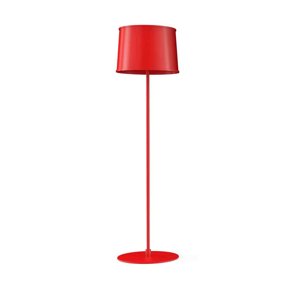 Viewamoon Red Maple Lamp Shades for Floor Lamps 13.58x13.58x8.27 Inch  Barrel Lamp Shades Polyester Fabric Lamp Shades Easy Assembly Replacement